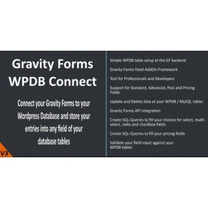 Gravity Forms – WPDB / MySQL Connect