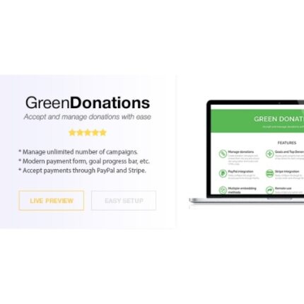 Green Donations – Standalone Script – Accept and Manage Donations
