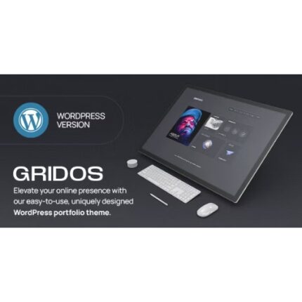 Gridos – Creative Personal Portfolio WordPress Theme