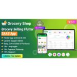 Grocery Shop – Grocery Selling Flutter App with Admin panel SAAS