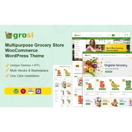 Grosi- Grocery Store WooCommerce WordPress Theme WooCommerce Theme