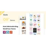 Gute | Minimalist Blog WordPress Theme