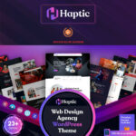 Haptic – Web Design Agency WordPress Theme