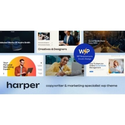 Harper – Copywriter & Marketing Specialist WordPress Theme