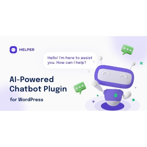 Helper-OpenAI-Chatbot-for-WordPress-Nulled.jpg Helper – OpenAI Chatbot for WordPress - Image 1