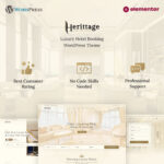 Herittage – Hotel Booking WordPress Theme