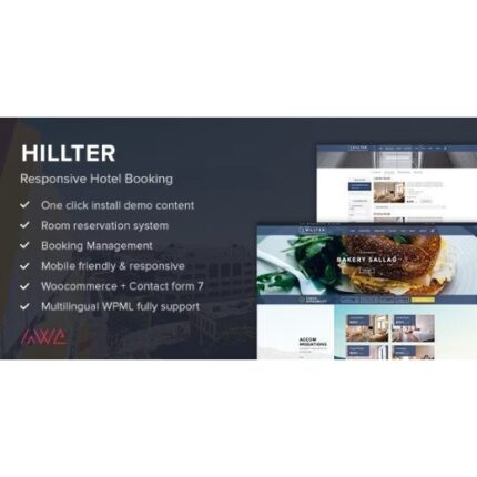 Hillter – Responsive Hotel Booking for WordPress