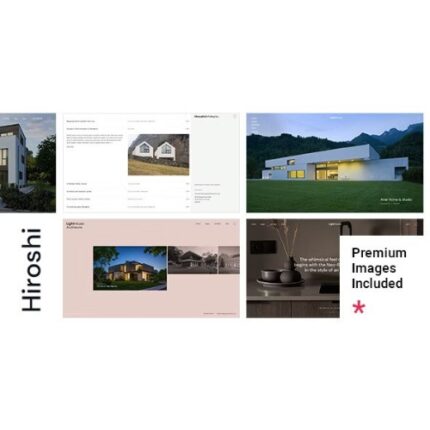 Hiroshi – Architecture and Interior Design Theme