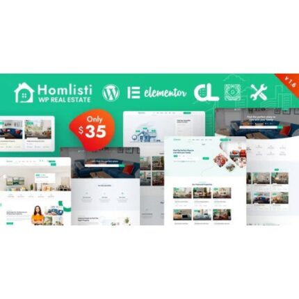 Homlisti – Real Estate WordPress Theme + RTL