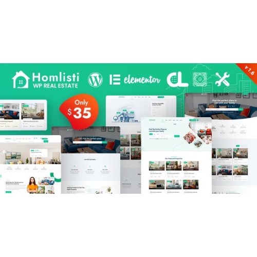 Homlisti-E28093-Real-Estate-WordPress-Theme-RTL.jpg Homlisti – Real Estate WordPress Theme + RTL - Image 1