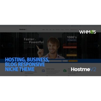 Hostme v2 – Responsive WordPress Theme