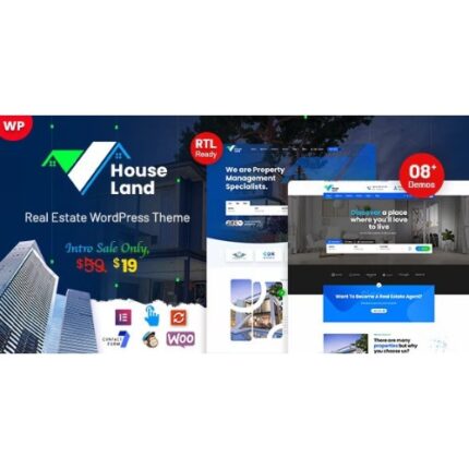Houseland – Real Estate WordPress Theme