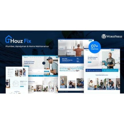 HouzFix – Plumber, Handyman Services WordPress Theme
