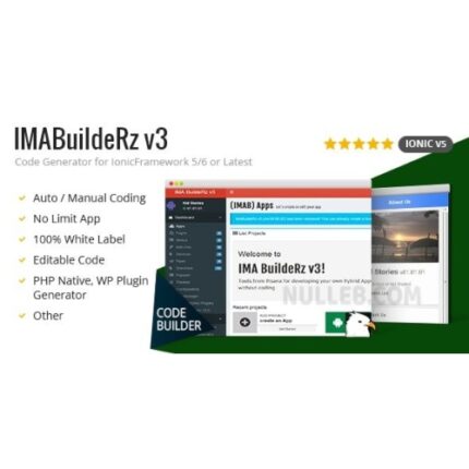 IMABuildeRz 3 – Ionic Mobile App Builder + Code Generator