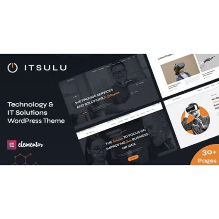 ITSulu – Technology & IT Solutions WordPress Theme
