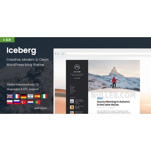 Iceberg-Simple-Minimal-Personal-Wordpress-Blog-Theme-1.jpg Iceberg – Simple & Minimal Personal WordPress Blog Theme - Image 1