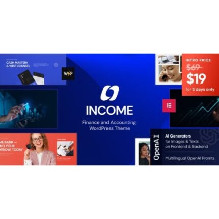 Income – Finance & Consulting Business WordPress Theme