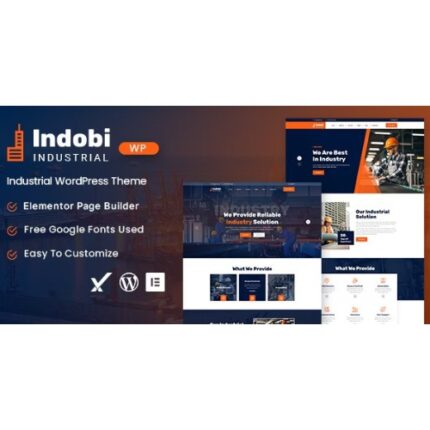 Indobi – Industrial WordPress Theme
