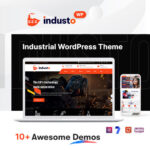 Industo – Factory & Industry WordPress Theme