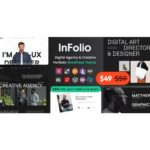Infolio – Digital Agency & Creative Portfolio WordPress Elementor Theme