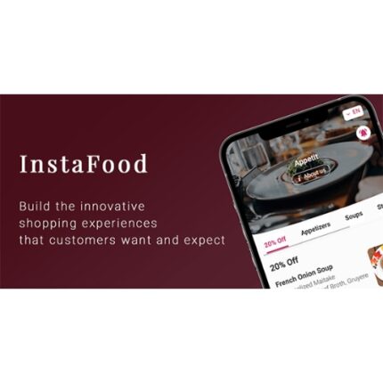 InstaFood – QR Menu, food delivery, pickup and dine-in for WordPress