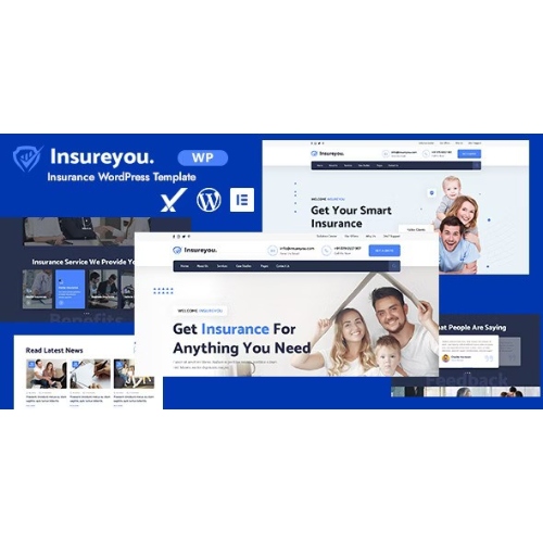 Insureyou-E28093-Insurance-WordPress-Theme.jpg Insureyou – Insurance WordPress Theme - Image 1