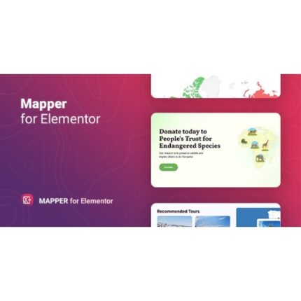 Interactive World Map for Elementor – Mapper