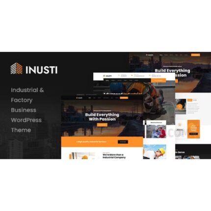 Inusti – Factory & Industrial WordPress Theme