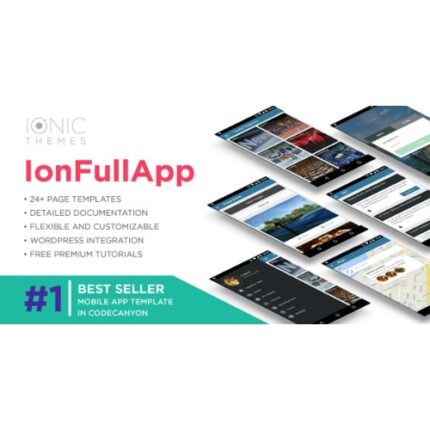 IonFullApp | Full Ionic Template + Cordova Plugins