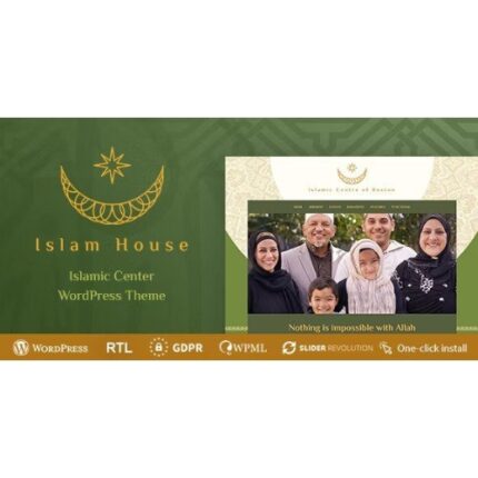 Islam House – Mosque and Religion WordPress Theme