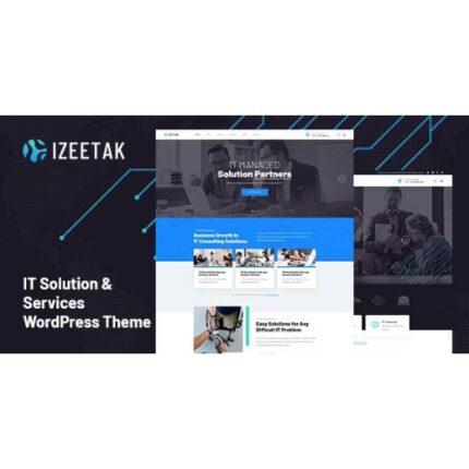 Izeetak – IT Solutions & Services WordPress Theme