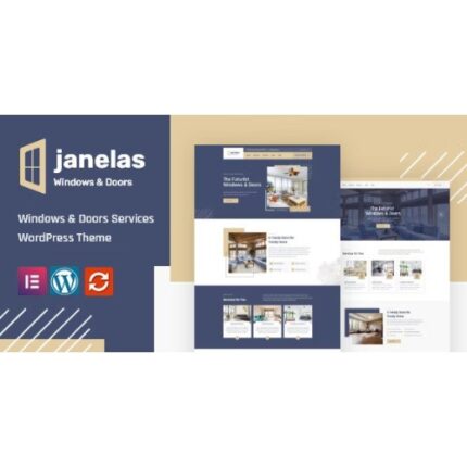 Janelas – Windows & Doors Services WordPress Theme