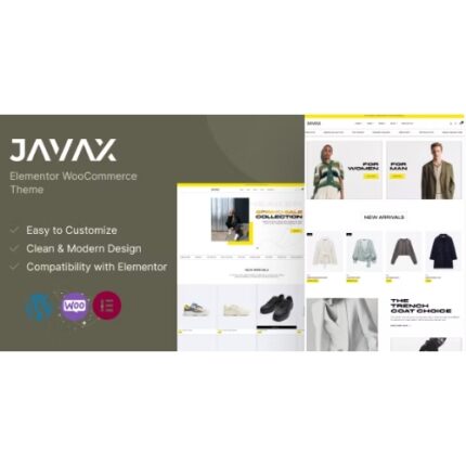 Javax – Elementor WooCommerce Theme