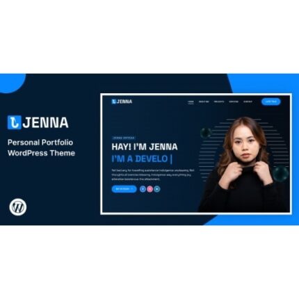 Jenna – Personal Portfolio WordPress Theme