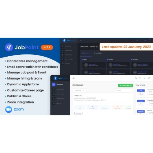 JobPoint-Nulled.jpg JobPoint – Recruitment Management System - Image 1