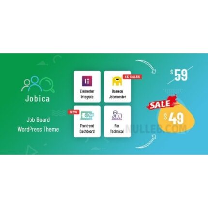 Jobica – Elementor IT Job Board WordPress Theme
