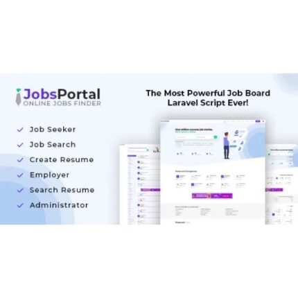 Jobs Portal – Job Board Laravel Script