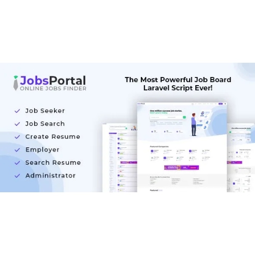 Jobs-Portal-Job-Board-Laravel-Script-3.jpg Jobs Portal – Job Board Laravel Script - Image 1