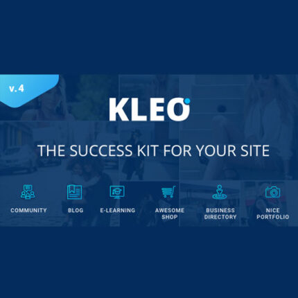 KLEO – Pro Community Focused – Multi-Purpose BuddyPress Theme
