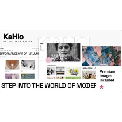 Kahlo – Art Gallery and Museum Theme