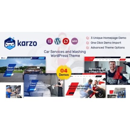 Karzo – Car Service & Washing WordPress Theme