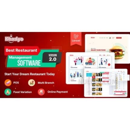 Khadyo – Restaurant Software Online Food Ordering Website with POS
