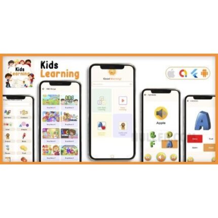 Kids learning App – kids all in one learning flutter app -Flutter Android & iOS App -V2
