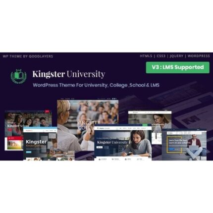 Kingster – LMS Education For University, College and School