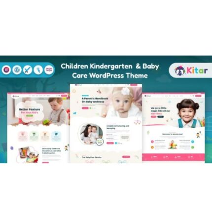 Kitar – Children Kindergarten & Baby Care WordPress Theme