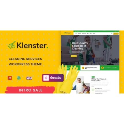 Klenster – Cleaning Services WordPress Theme