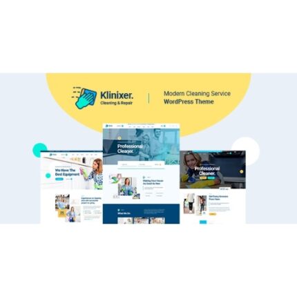 Klinixer – Cleaning Services WordPress Theme + RTL