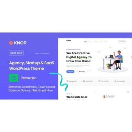 Knor – Digital Agency WordPress Theme