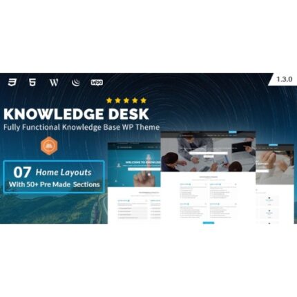 Knowledgedesk – Knowledge Base WordPress Theme