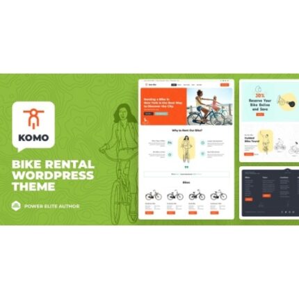 Komo – Bike Rental Shop WordPress Theme